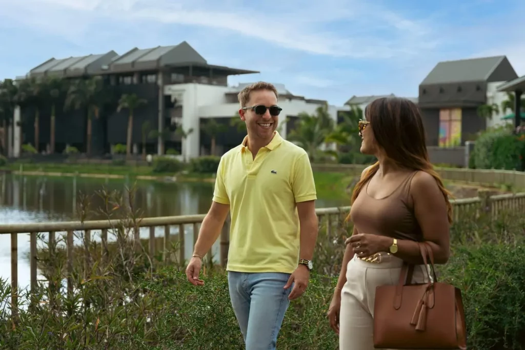 Stroll by the lake