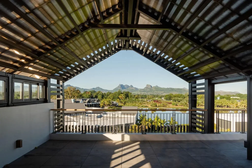 View from the top floor